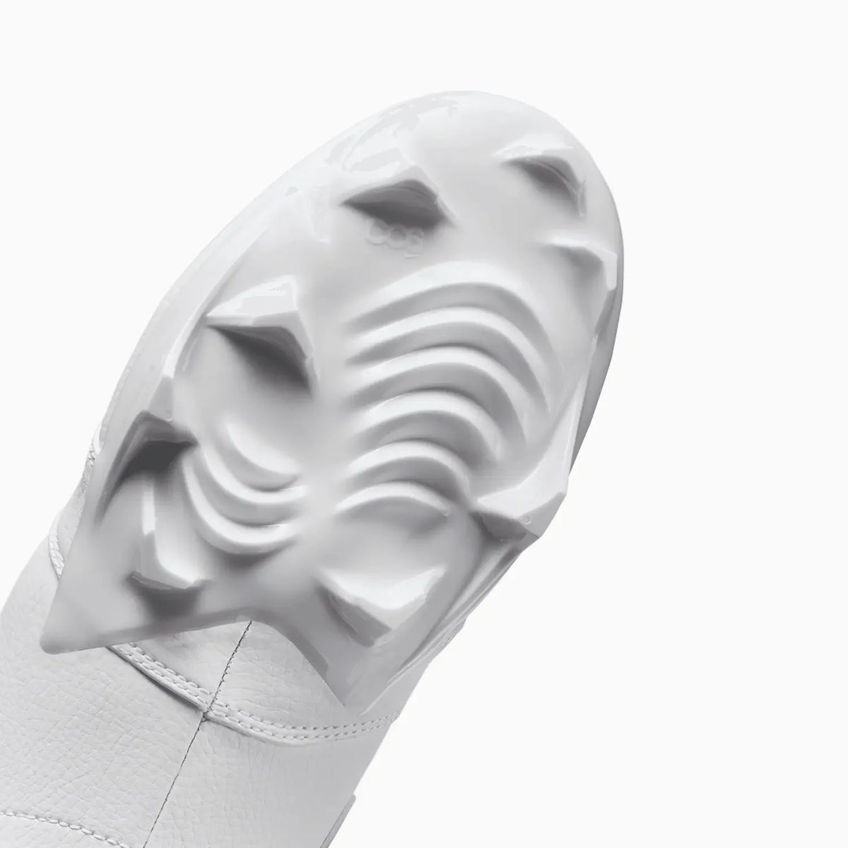 Chaussure de football Jordan 1 Low TD pour homme « White Grey Fog »