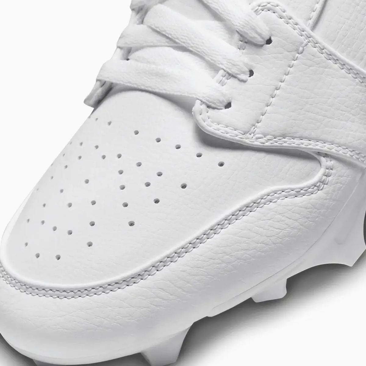 Chaussure de football Jordan 1 Low TD pour homme « White Grey Fog »