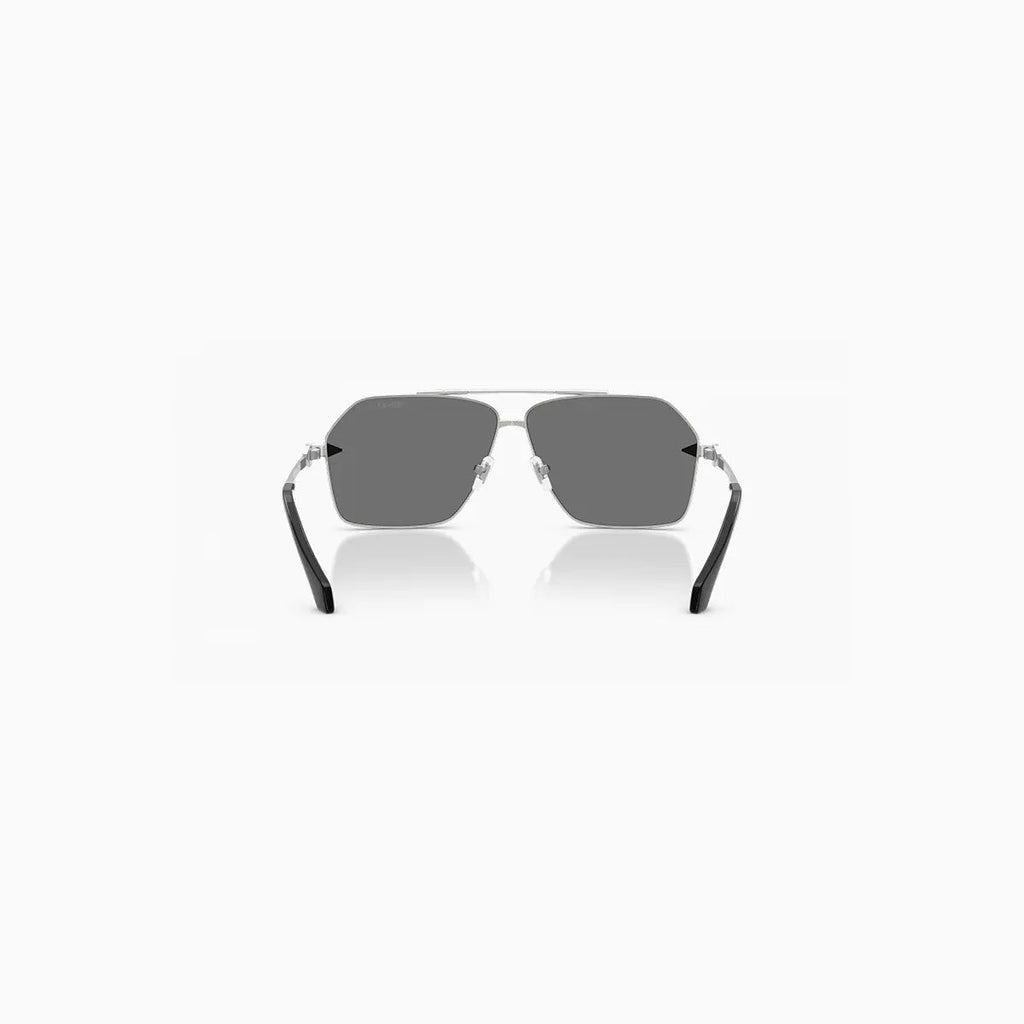 Men's Versace Metal Silver Sunglasses
