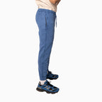 Pantalón de chándal azul lavado para hombre