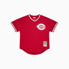 Camiseta auténtica de Barry Larkin de los Cincinnati Reds de la MLB de 1990