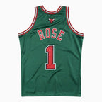 Camiseta auténtica de Derrick Rose de los Chicago Bulls de la NBA, temporada 2008-09, Hardwood Classics