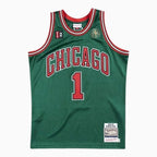 Camiseta auténtica de Derrick Rose de los Chicago Bulls de la NBA, temporada 2008-09, Hardwood Classics