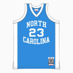 Jersey auténtica de Michael Jordan de la Universidad de Carolina del Norte NBA 1993-94
