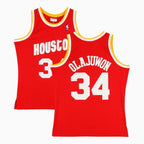 Maillot NBA Swingman Hakeem Olajuwon Houston Rockets