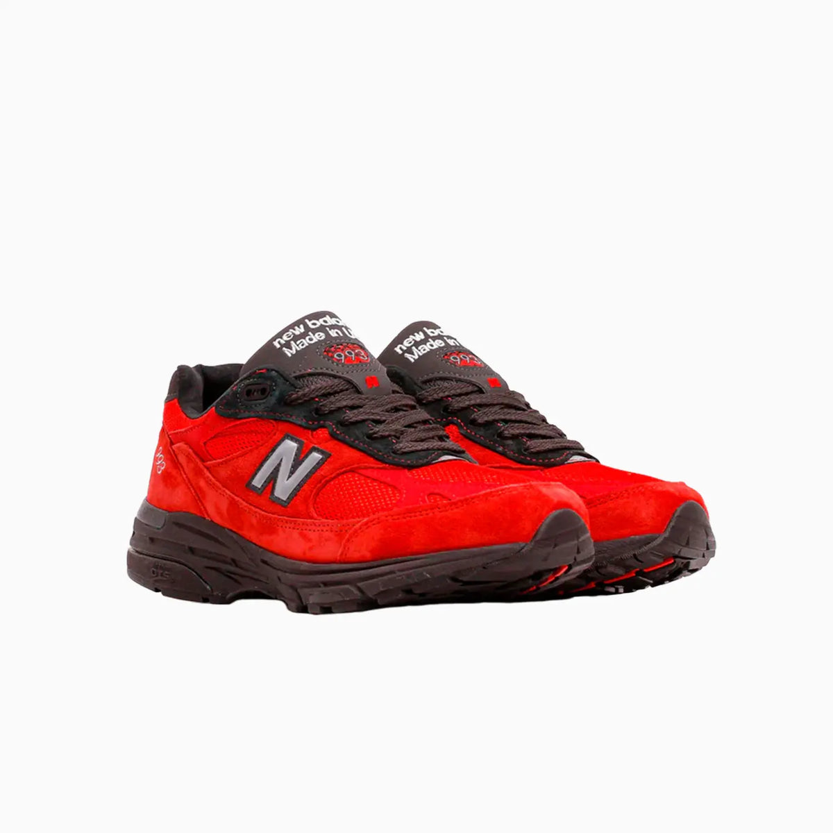 993 Hecho en EE. UU. 'Rojo Negro'