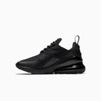 Air Max 270 para niños 'Triple Black' Tallas grandes