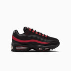 Air Max 95 para niños 'Black Team Crimson' escuela primaria