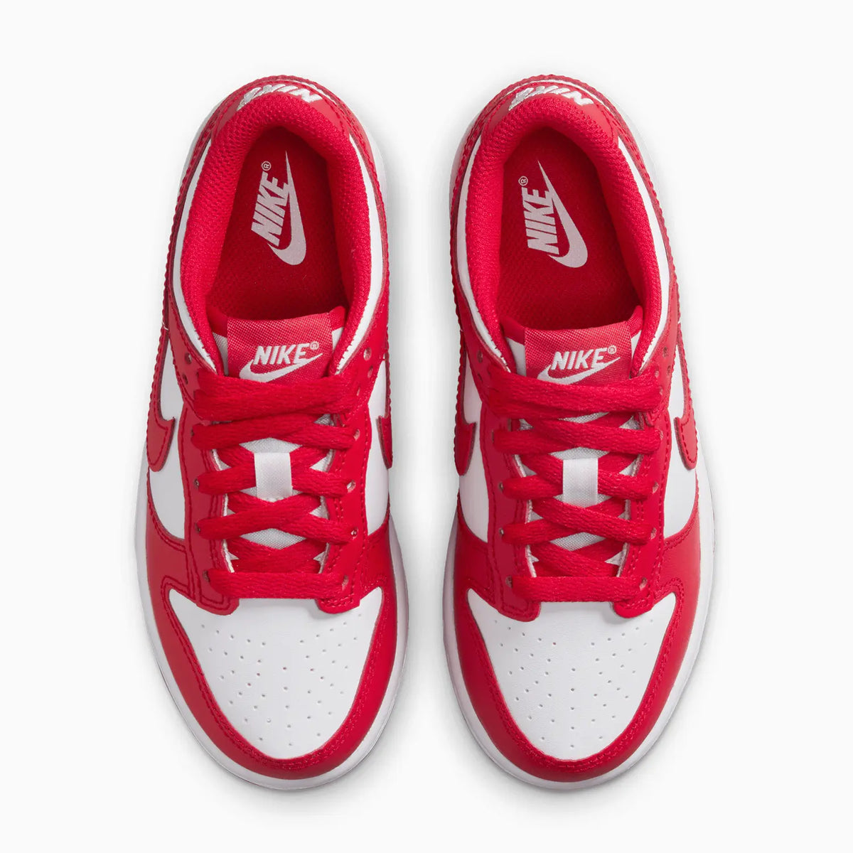 Kid's Dunk Low 'White University Red' Pre School