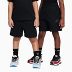 Conjunto de shorts tejidos de vellón técnico de 2 piezas para ropa deportiva infantil