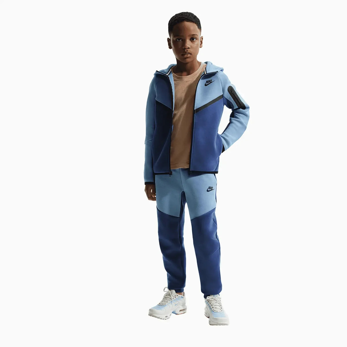 Chándal de forro polar tecnológico de ropa deportiva para niños