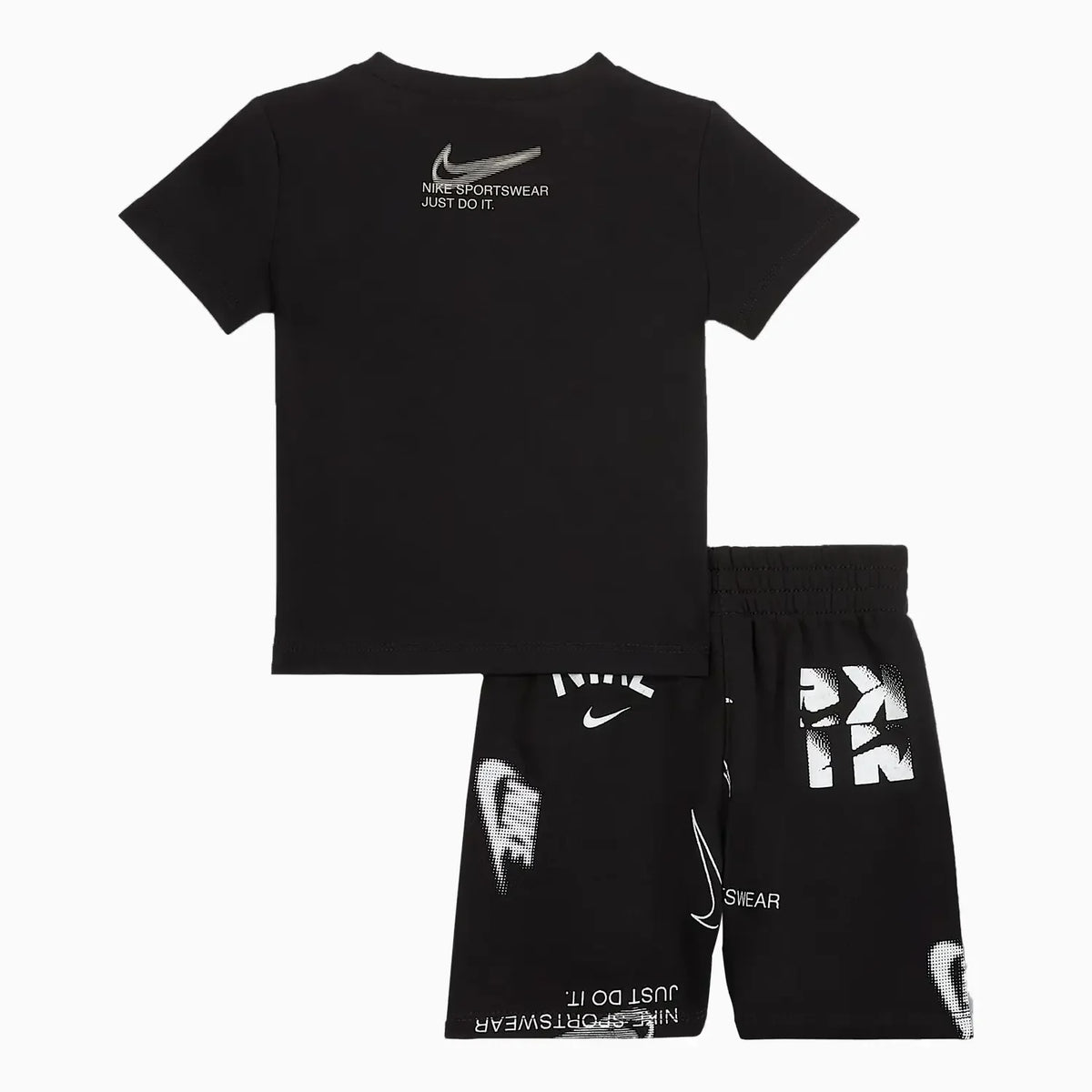 Conjunto de pantalón corto de punto de 2 piezas Kid's Sportswear Energy