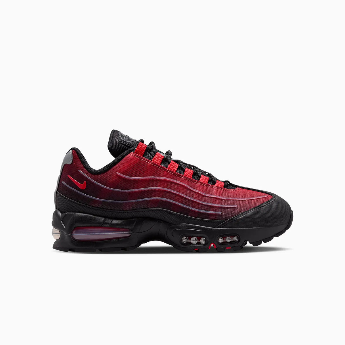 Air Max 95 Big Bubble para hombre 'Tech Black Tough Red'