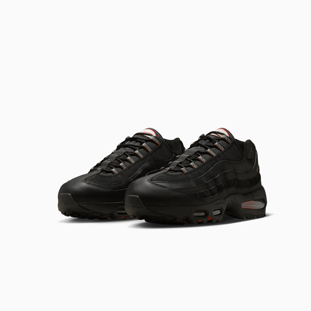 Air Max 95 OG Big Bubble de hombre 'Negro Rojo'