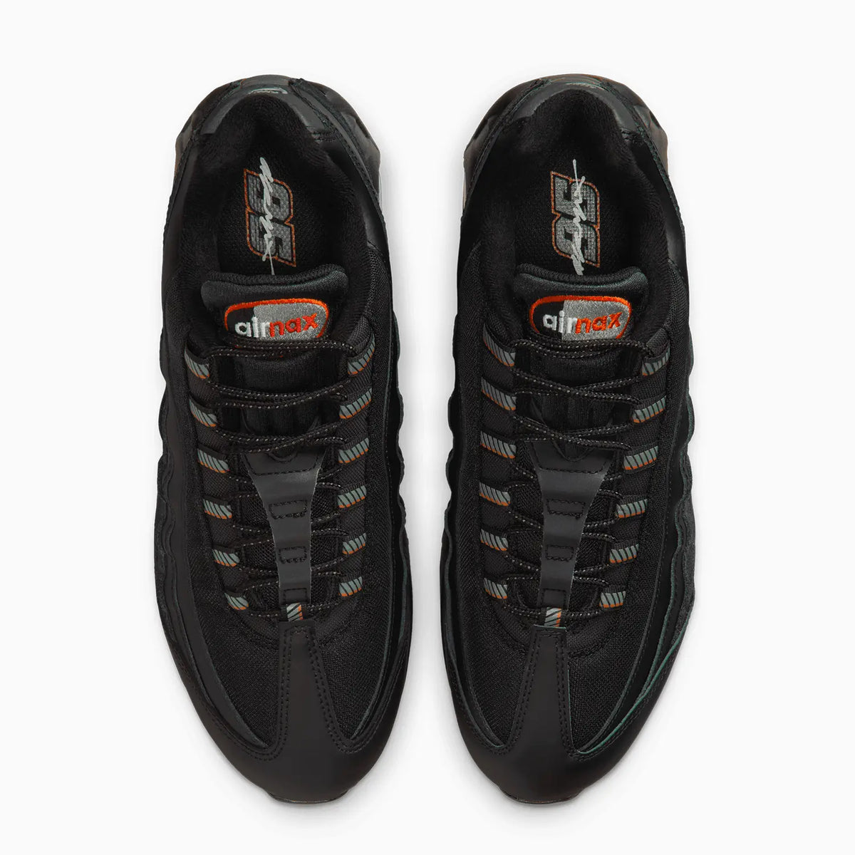 Air Max 95 OG Big Bubble de hombre 'Negro Rojo'