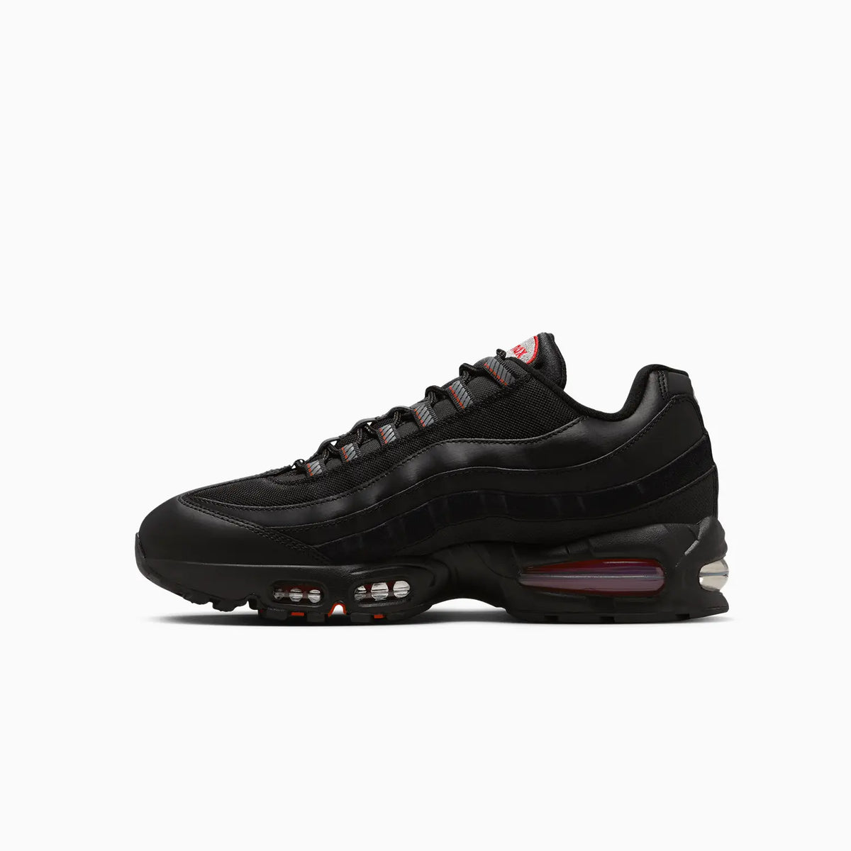 Air Max 95 OG Big Bubble de hombre 'Negro Rojo'