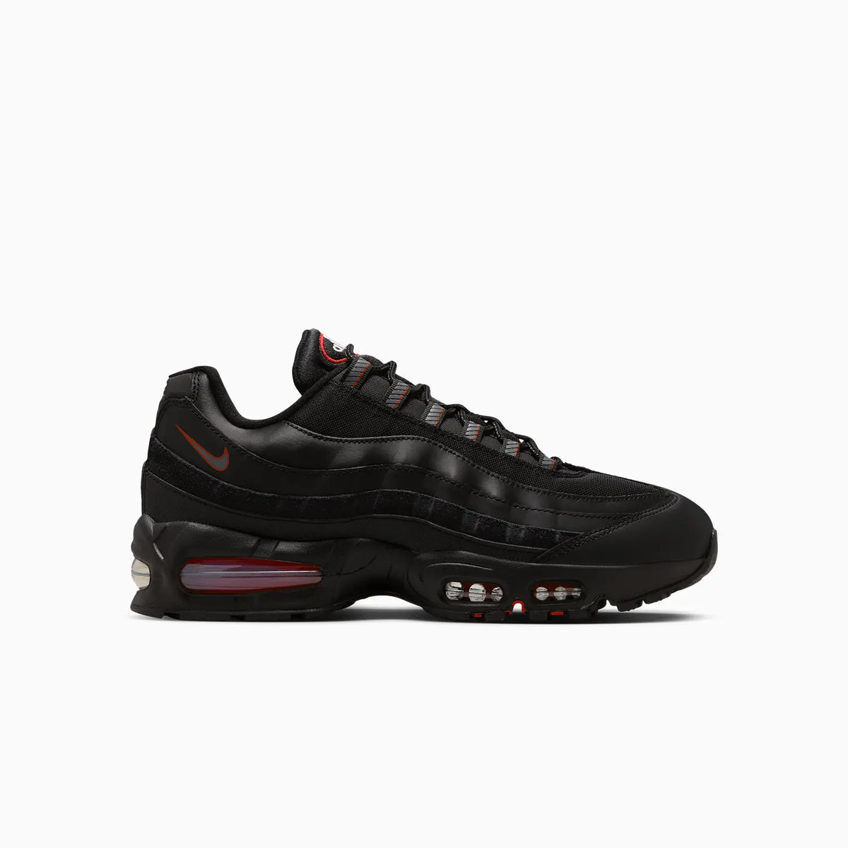 Air Max 95 OG Big Bubble de hombre 'Negro Rojo'