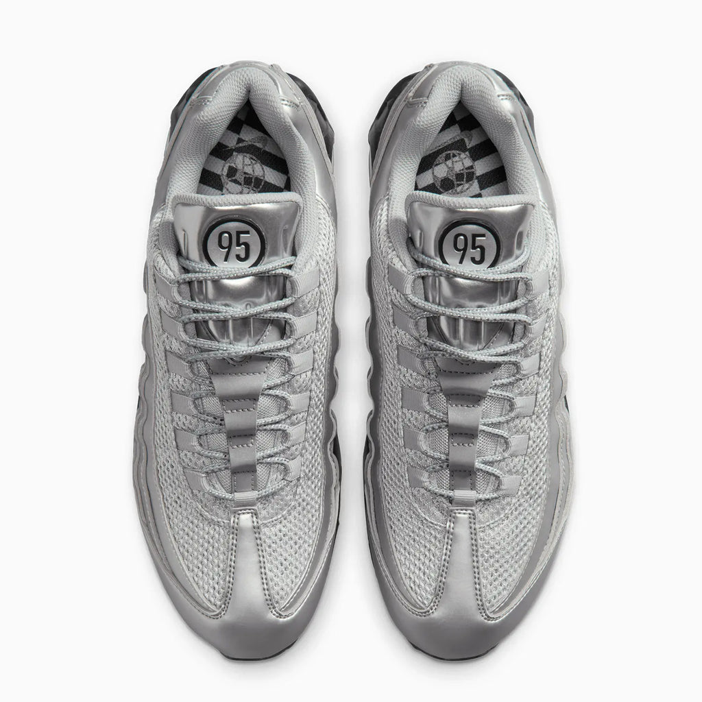 Air Max 95 SE Big Bubble pour homme « Total 90 Metallic Silver »