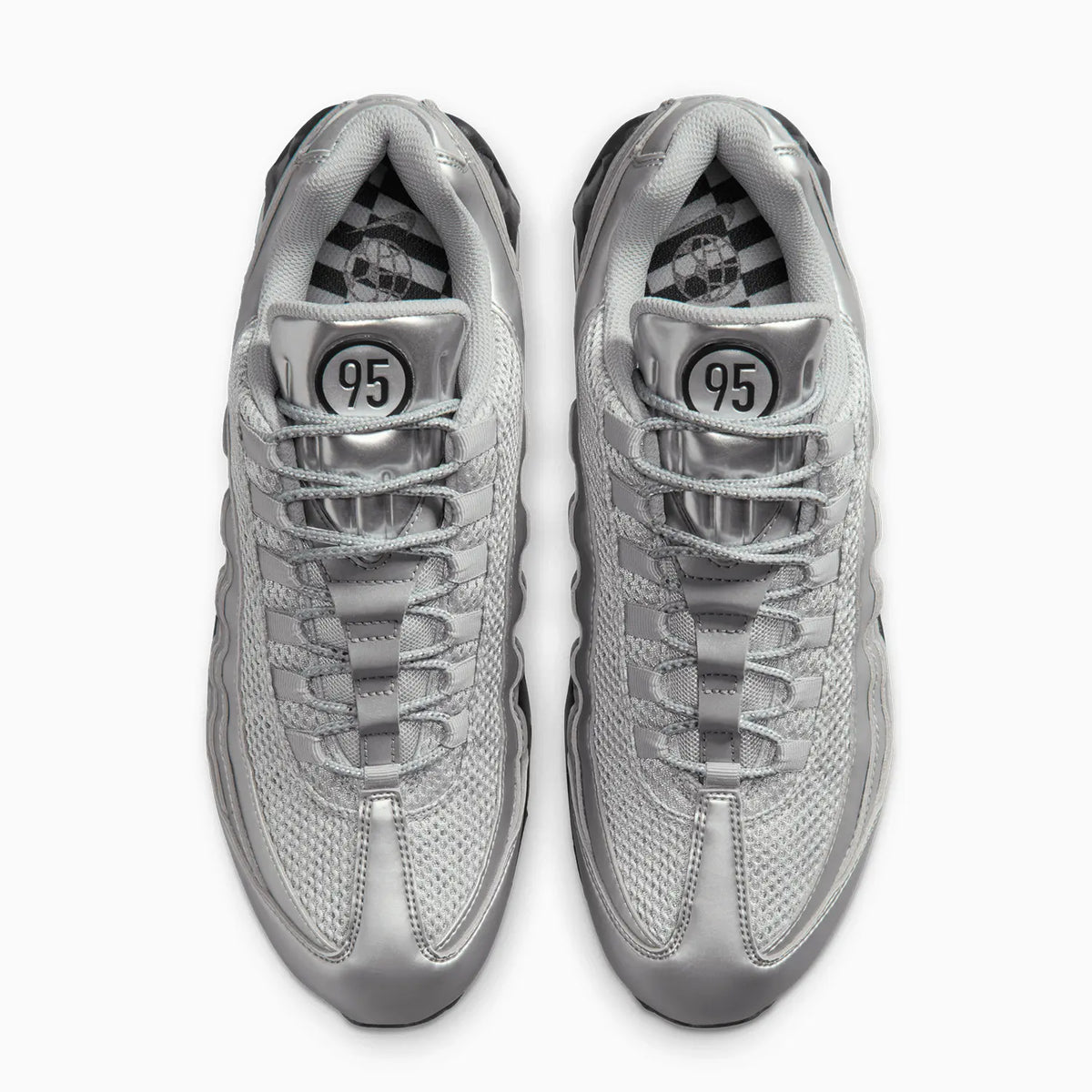 Air Max 95 SE Big Bubble de hombre 'Total 90 Metallic Silver'