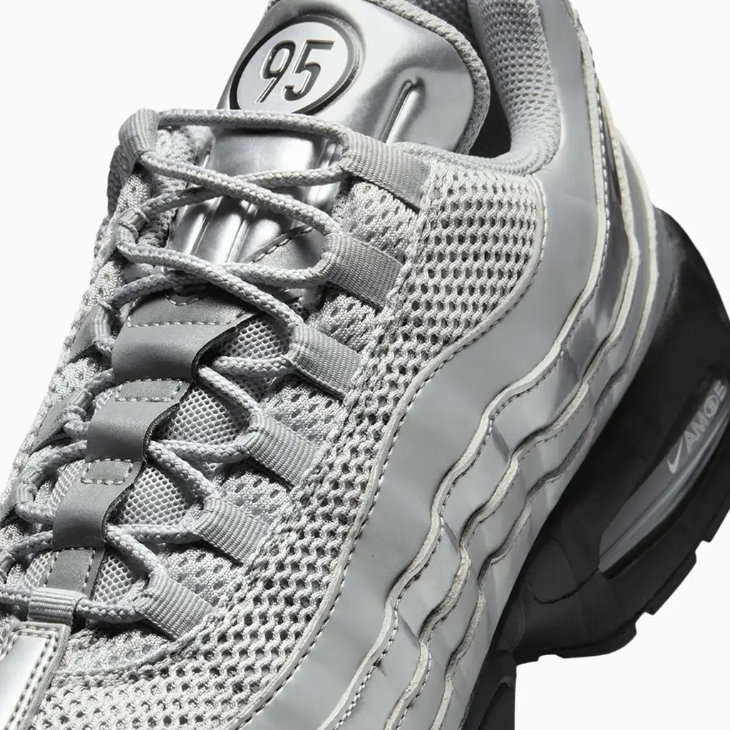 Air Max 95 SE Big Bubble pour homme « Total 90 Metallic Silver »