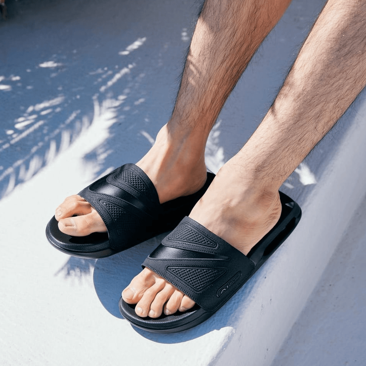 Men's Air Max Cirro 'Triple Black' Slides