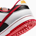 Dunk Low Retro para hombre 'Black White University Red'