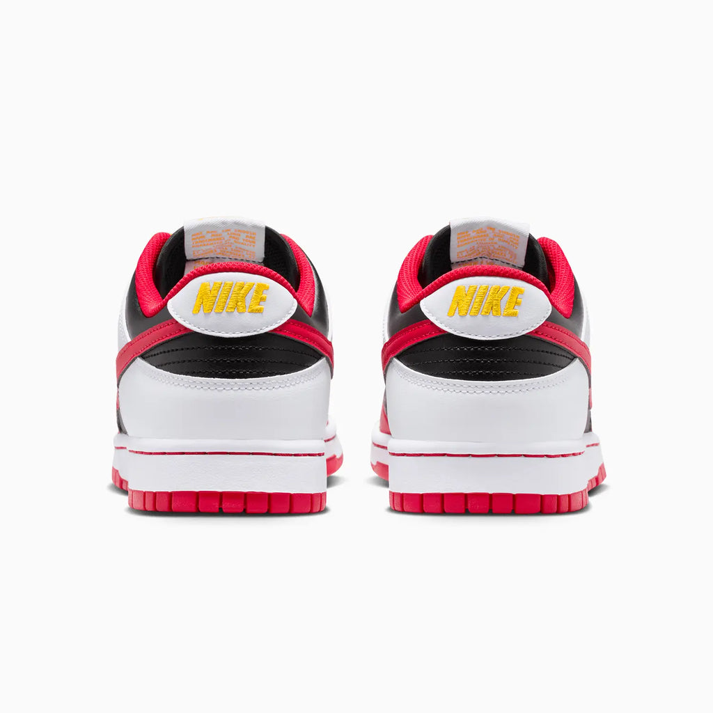 Dunk Low Retro para hombre 'Black White University Red'