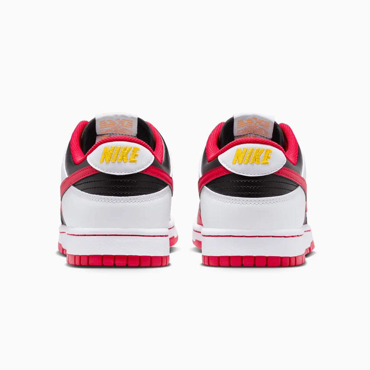 Men's Dunk Low Retro 'Black White University Red'