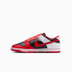Dunk Low Retro para hombre 'Black White University Red'