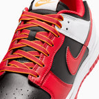 Dunk Low Retro para hombre 'Black White University Red'