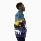 Chaqueta de cuero para hombre 50 años de Hip Hop