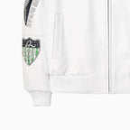 Chaqueta de cuero de felpa americana "Bruiser" para hombre