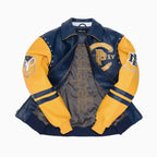 Blouson en cuir Panthère pour homme