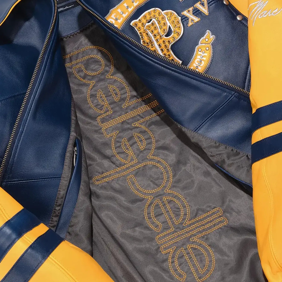 Chaqueta de cuero para hombre Panther