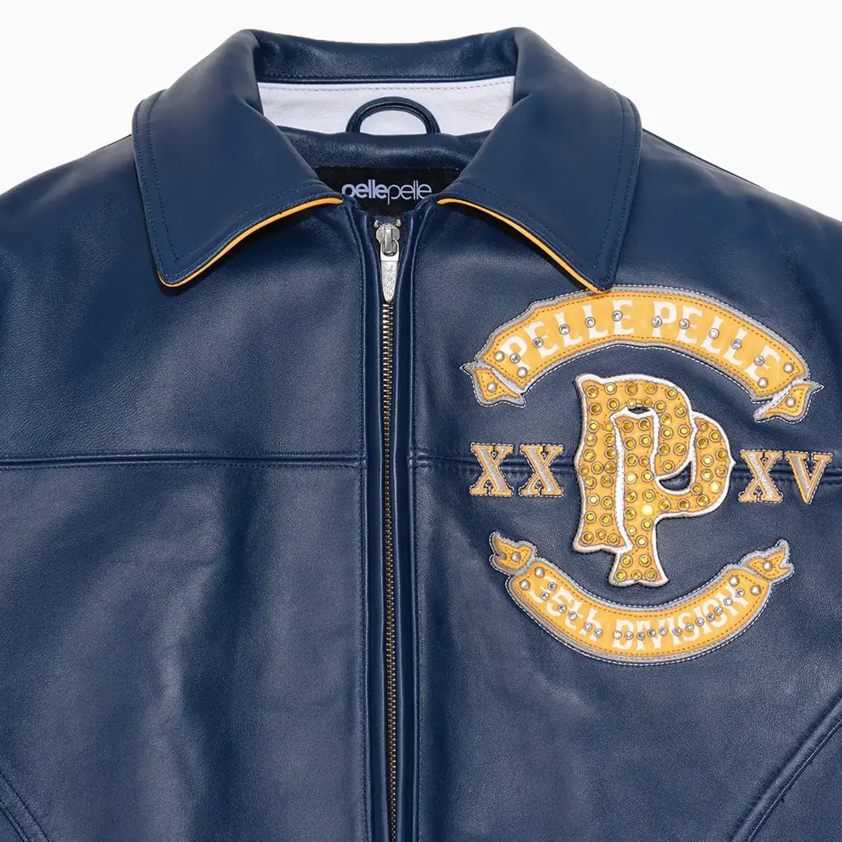 Blouson en cuir Panthère pour homme