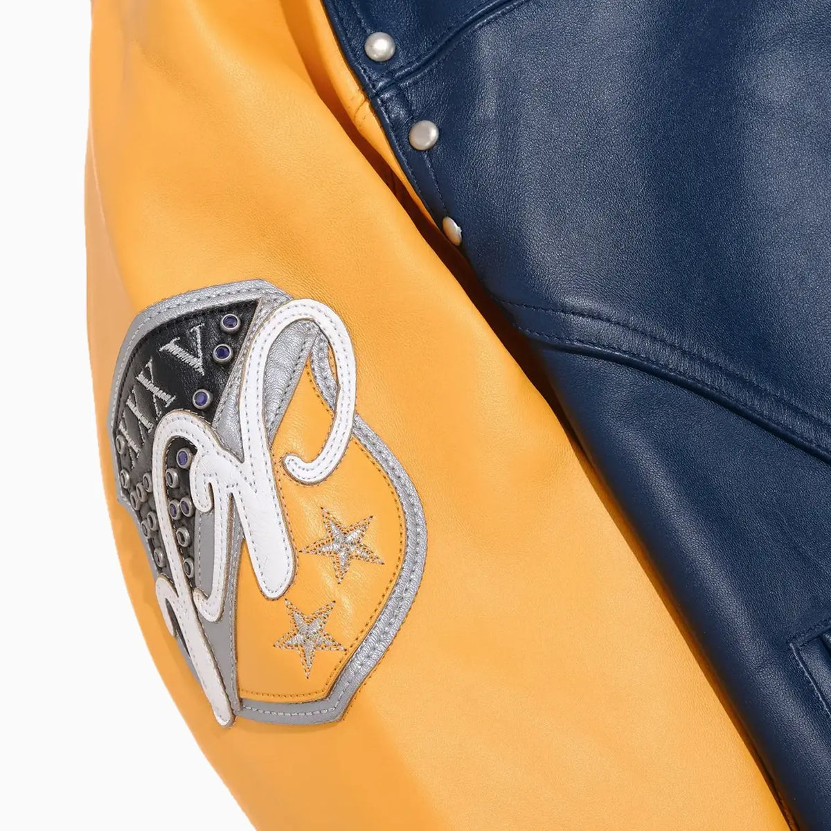 Blouson en cuir Panthère pour homme