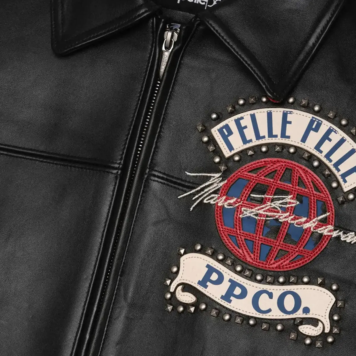 Chaqueta de cuero para hombre World Tour