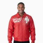 Chaqueta de cuero Pelle-Pelle X TB para hombre, modelo Windy City
