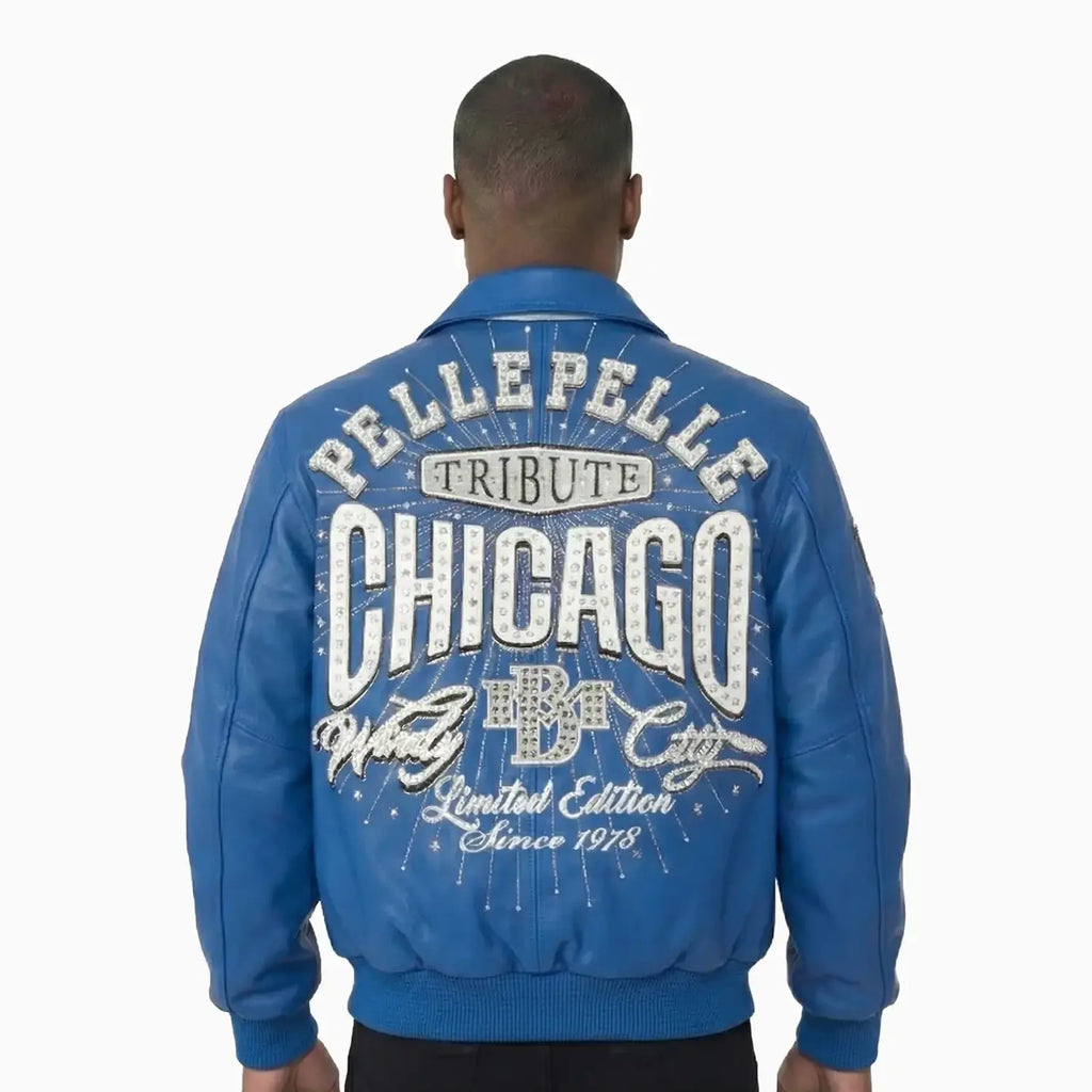 Pelle-Pelle X TB Men's Windy City Leather Jacket