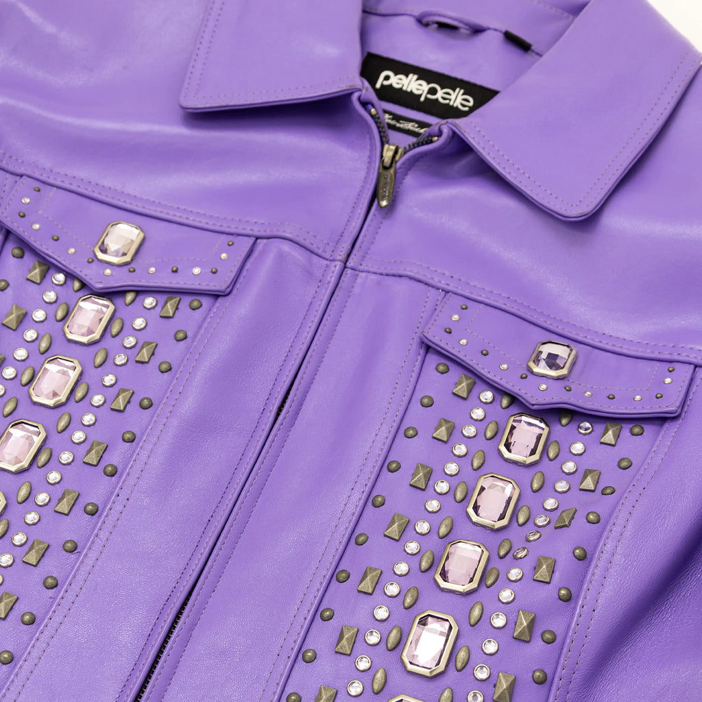 Chaqueta de cuero Pelle para mujer