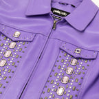 Chaqueta de cuero Pelle para mujer