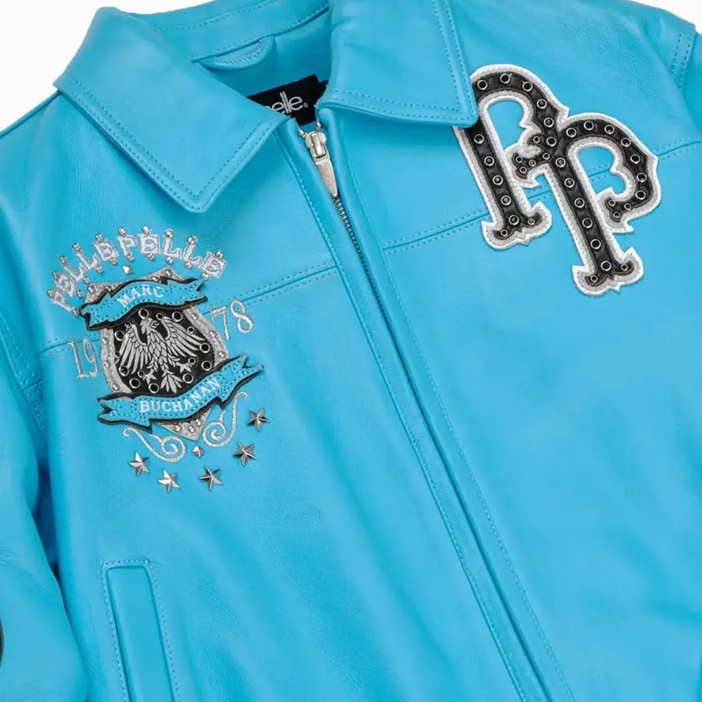 Chaqueta de cuero para mujer de fama mundial
