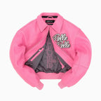 Blouson en cuir pour femme "World Famous Soda Club"