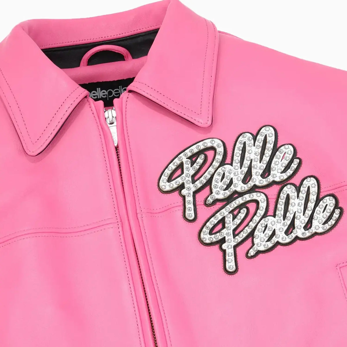 Blouson en cuir pour femme "World Famous Soda Club"