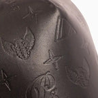 Casquette Strapback Monogrammée en Cuir pour Homme