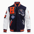 Men's Chicago Bears Mash Up Varsity Jacket