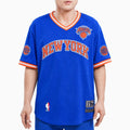 Camiseta de malla con el logo del equipo de los New York Knicks de la NBA para hombre