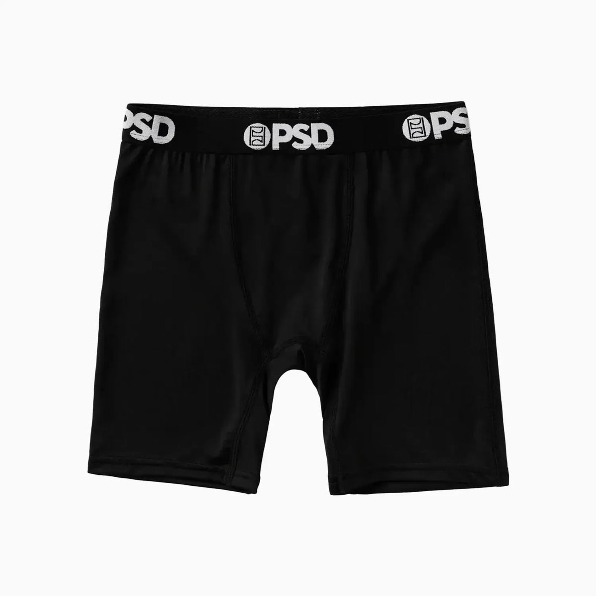 Calzoncillos bóxer lisos de 3 unidades para niños, color negro