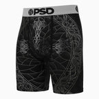 Bóxer slip Path negro para hombre