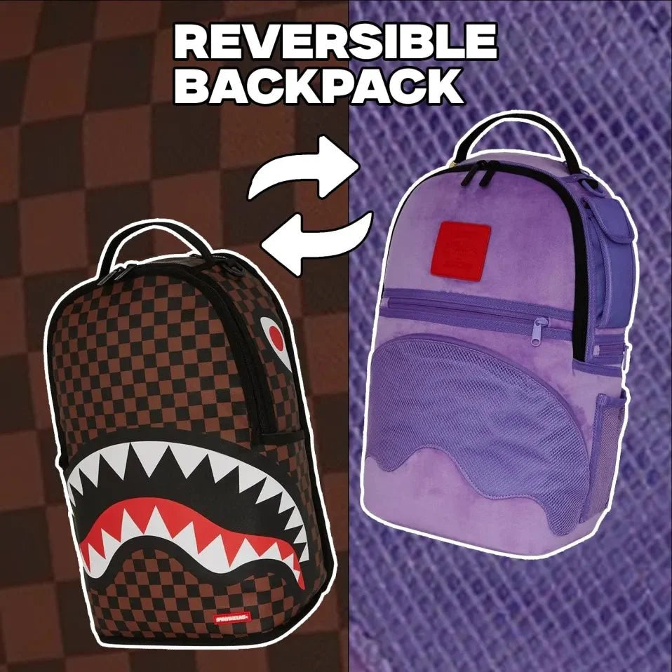 Inverted Shark Pocket Backpack